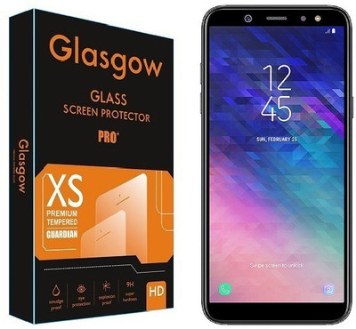 Glasgow Tempered Glass Guard for Samsung Galaxy A6(Pack of 1)