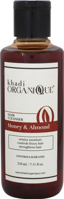 

Khadi organique khadiorganique Honey & Almond hair cleanser(0.630 ml)