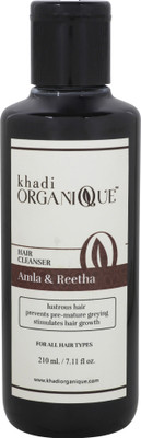 

Khadi Organique Khadi Orgnique Amla & Reetha hair cleanser 210 ML(210 ml)