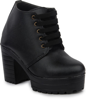 

Moonwalk Boots For Women(Black