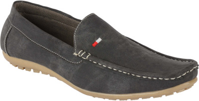 

Kenifa.. Kenifa.. Denim Black Casual Loafer Shoes For Men's Loafers For Men(Black