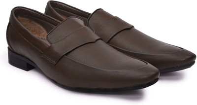

Andrew Scott Synthetic Leather Formal Slip On For Men(Brown