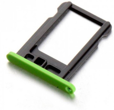 Fun Sim Card Tray(Compatible With iphone 5C - Green)