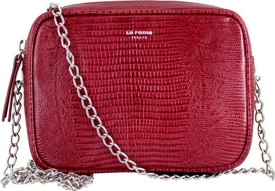 

La Roma Women Evening/Party Maroon Genuine Leather Sling Bag