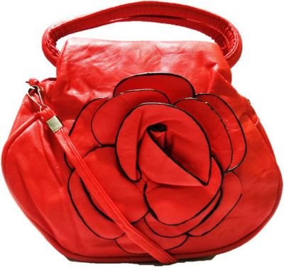 

Capreo Girls Casual Red PU Sling Bag