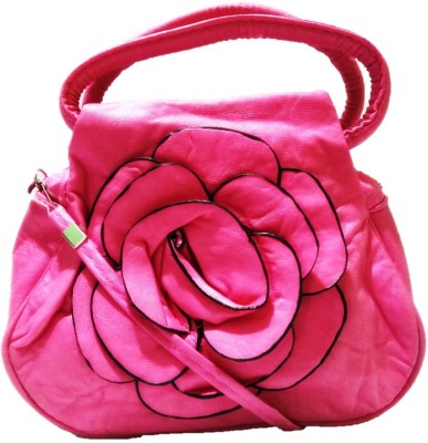 

Capreo Girls Casual Pink PU Sling Bag