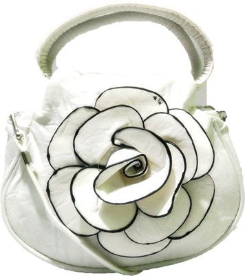 

Capreo Girls Casual White PU Sling Bag