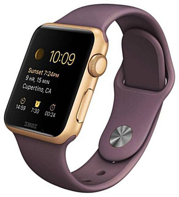 

ALONZO Bluetooth Smart Watch With SIM/TF Touch Gold Smartwatch(Brown Strap Free Size)