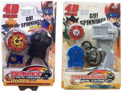 

Assemble Metal Masters Fury With Handle Beyblade For Kids-Multicolor(Multicolor)