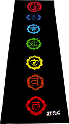 

Stag YOGA MANTRA PRINTED MAT WITH BAG 180CM X 60CM Multicolor 6 mm Yoga Mat