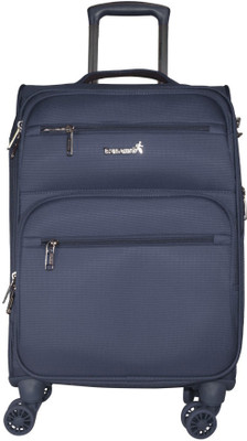 

TRAWORLD Jupiter-1002 28 inch 4Wheel Trolley Bag - Blue Expandable Check-in Luggage -  inch(Blue