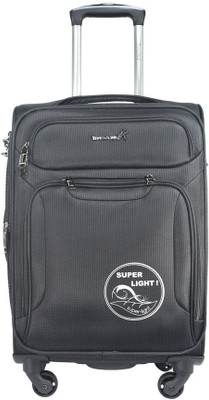 

TRAWORLD 20 inch 4wheel Trolley Bag Expandable Check-in Luggage -  inch(Grey