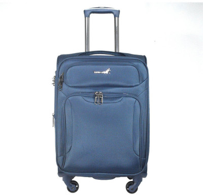 

TRAWORLD 24 inch 4wheel Trolley Bag Expandable Check-in Luggage -  inch(Blue