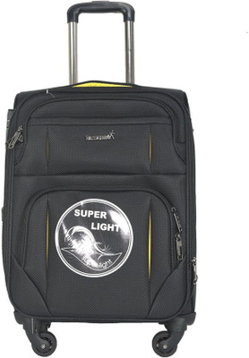 

TRAWORLD  inch 4wheel Trolley Bag Expandable Check-in Luggage -  inch(Black