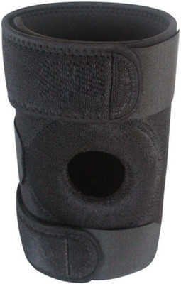 

SBE Adjustable Sports Knee Protector Pads Knee Support (Free Size, Black)