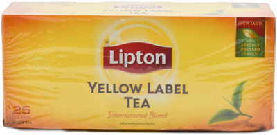 

Lipton Yellow Tea International Blend, 25 Bags - 50g Unflavoured Tea Blend Bags Box(50 g)