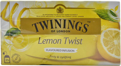 

Twinings Lemon Twist, 25 Tea Bags - 50g (25x2g) Lemon Tea Bags Box(50 g)