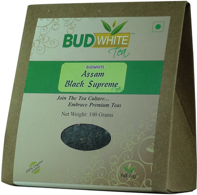 

BudWhite Assam Black Supreme Tea - 100 G Loose Unflavoured Black Tea(100 g, Box)