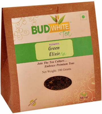 

BudWhite Green Elixir Tea - 100 G Loose Unflavoured Green Tea Box(100 g)