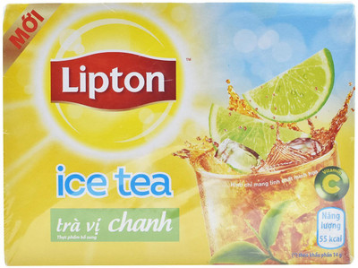 

Lipton Ice Tea, Chanh (Lemon) - 224g (16x14g) Lemon Iced Tea Box(224 g)