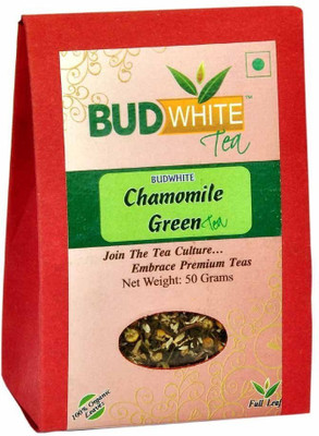 

BudWhite Chamomile Green Tea - 50 G Loose Unflavoured Green Tea Box(50 g)