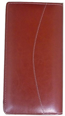

HIND Brown Leatherite Cheque Book Holder/Document Folder(Brown)