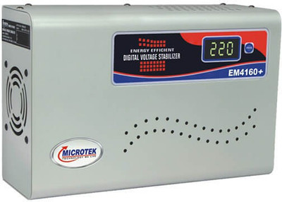 

Microtek EM 4160+ Voltage Stablizer(Grey)