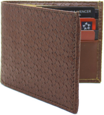

Delma Boys Brown Genuine Leather Wallet(10 Card Slots)