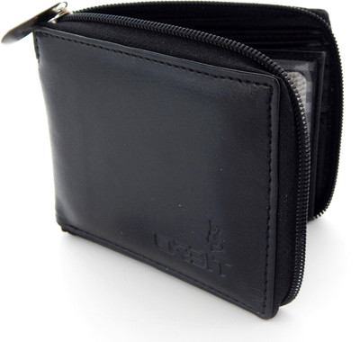 

Orbit Men Black Genuine Leather Wallet(7 Card Slots)