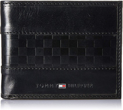 

Tommy Hilfiger Men Formal, Casual Blue Artificial Leather Wallet(4 Card Slots), Navy/brown