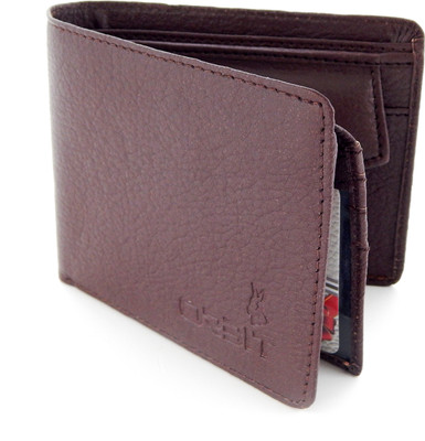 

Orbit Men Brown Genuine Leather Wallet(6 Card Slots)
