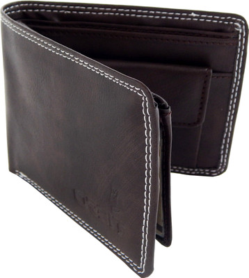 

Orbit Men Brown Genuine Leather Wallet(7 Card Slots)