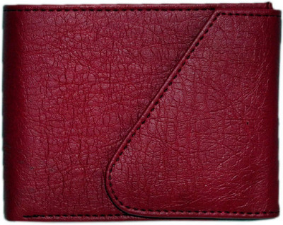 

Prajo Men Maroon Artificial Leather Wallet(4 Card Slots)