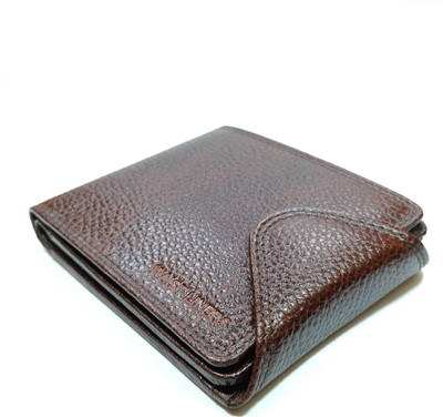 

Waist Liners Men Tan Genuine Leather Wallet(6 Card Slots)