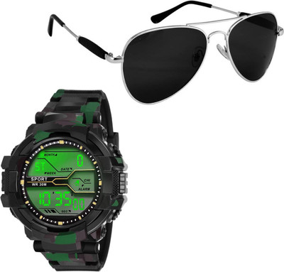 

Elligator Analog Watch Combo(Multicolor)