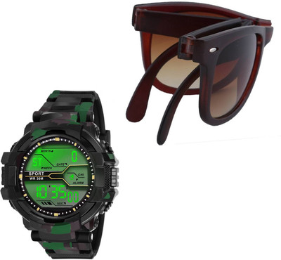 

Elligator Analog Watch Combo(Multicolor)