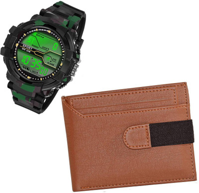 

Elligator Analog Watch Combo(Multicolor)