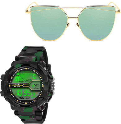 

Elligator Analog Watch Combo(Multicolor)