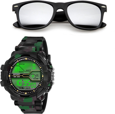 

Elligator Analog Watch Combo(Multicolor)