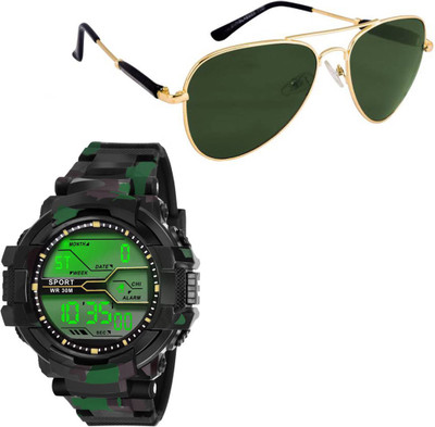 

Elligator Analog Watch Combo(Multicolor)