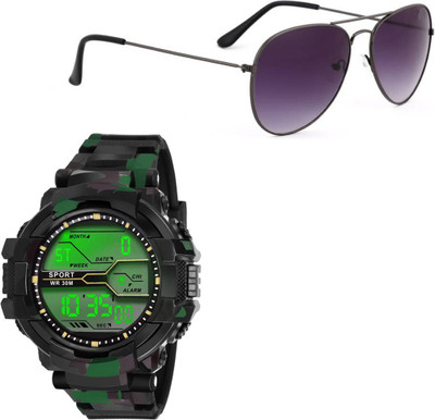 

Elligator Analog Watch Combo(Multicolor)
