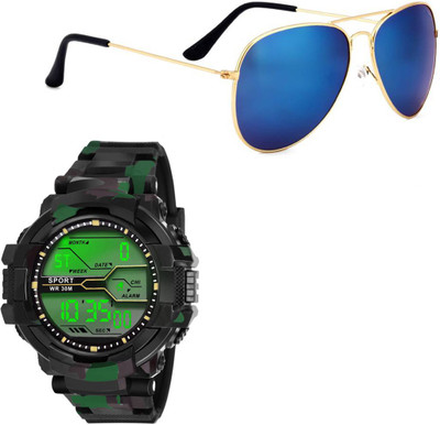 

Elligator Analog Watch Combo(Multicolor)