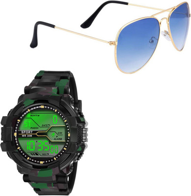 

Elligator Analog Watch Combo(Multicolor)