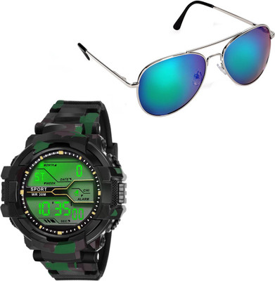 

Elligator Analog Watch Combo(Multicolor)