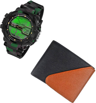 

Elligator Analog Watch Combo(Multicolor)