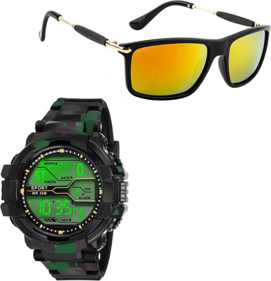 

Elligator Analog Watch Combo(Multicolor)