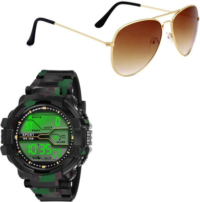 

Elligator Analog Watch Combo(Multicolor)