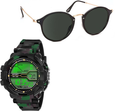 

Elligator Analog Watch Combo(Multicolor)