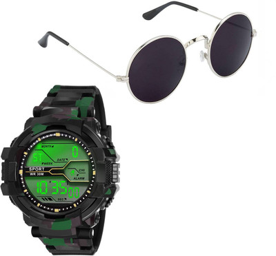 

Elligator Analog Watch Combo(Multicolor)