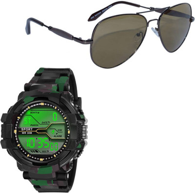 

Elligator Analog Watch Combo(Multicolor)